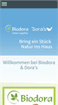 Mobile Screenshot of biodora.at